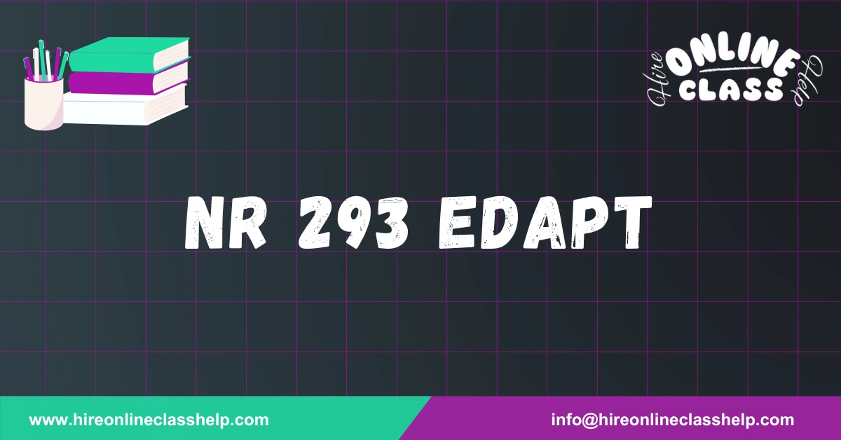 NR 293 Edapt