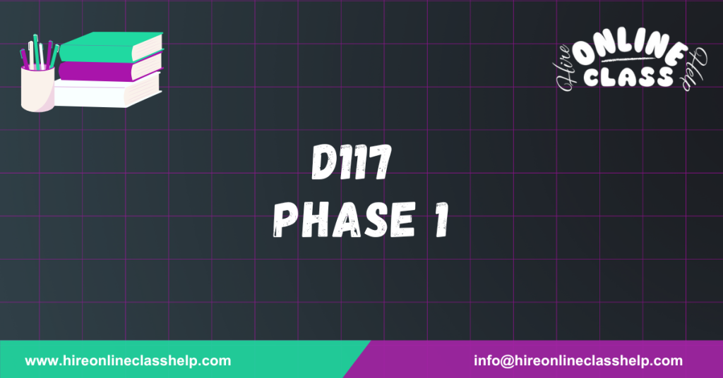 D117 Phase 1