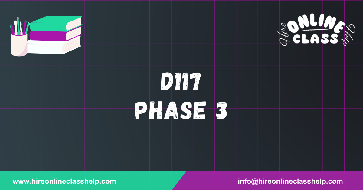 D117 Phase 3