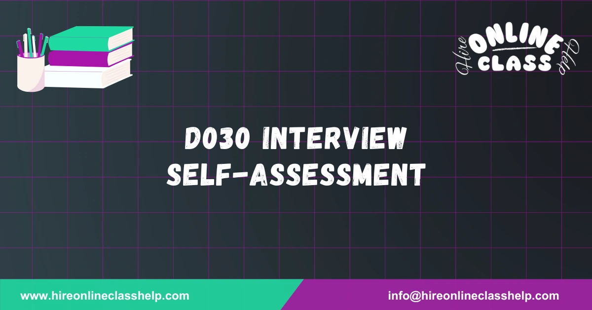 D03D031: Evidence-Based Innovation Plan for Constipation Management in Hospice Care 0 Interview Self-Assessment