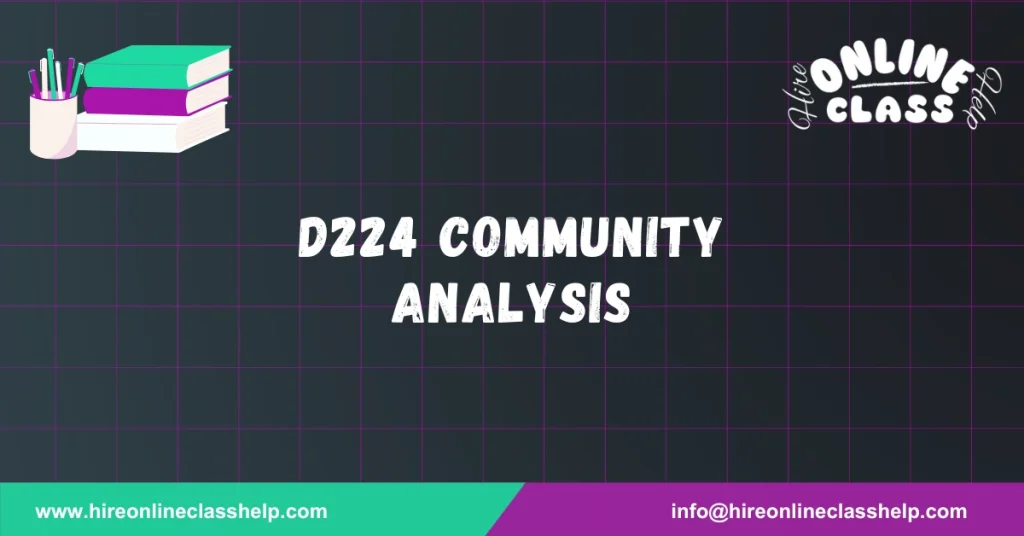 D224 Community Analysis