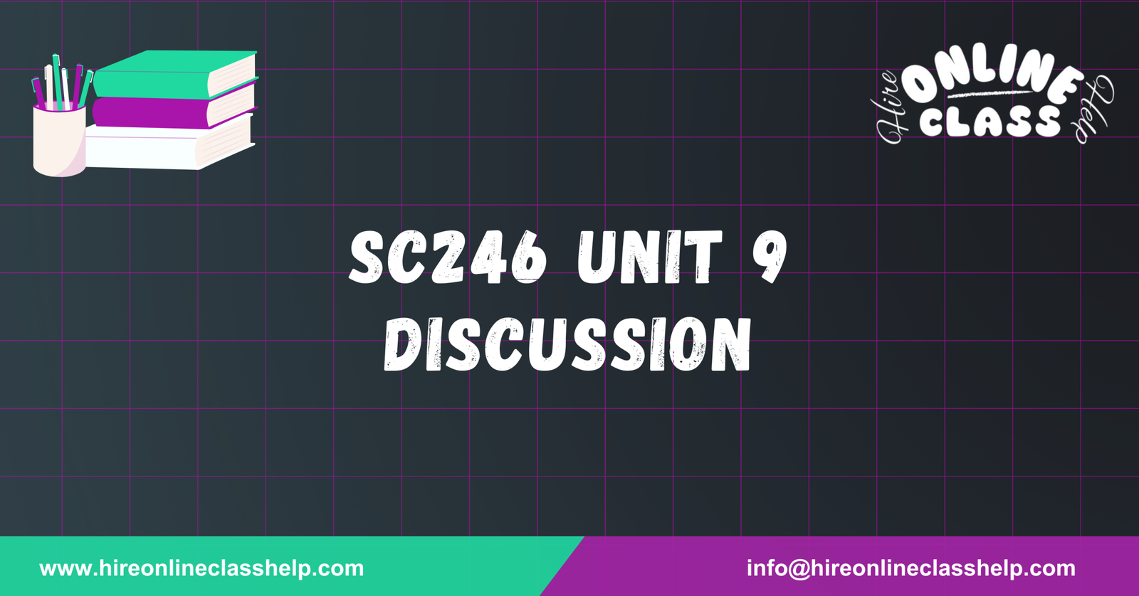 SC246 Unit 9 Discussion