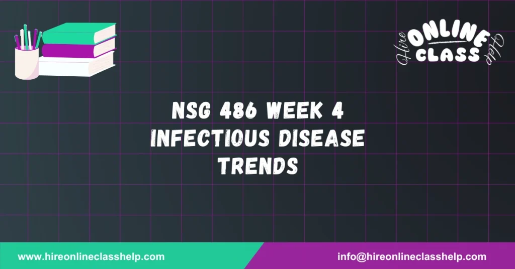 NSG 486 Week 4 Infectious Disease Trends
