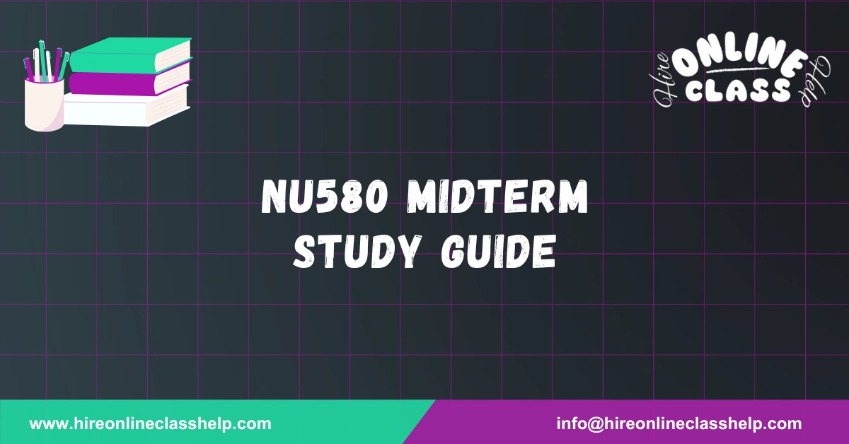 NU580 Midterm Study Guide