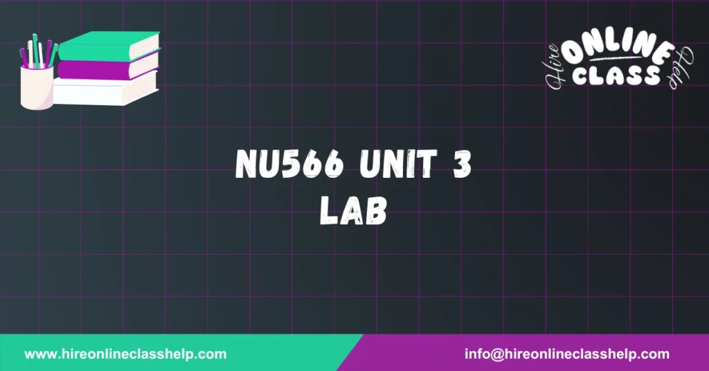 NU566 Unit 3 Lab