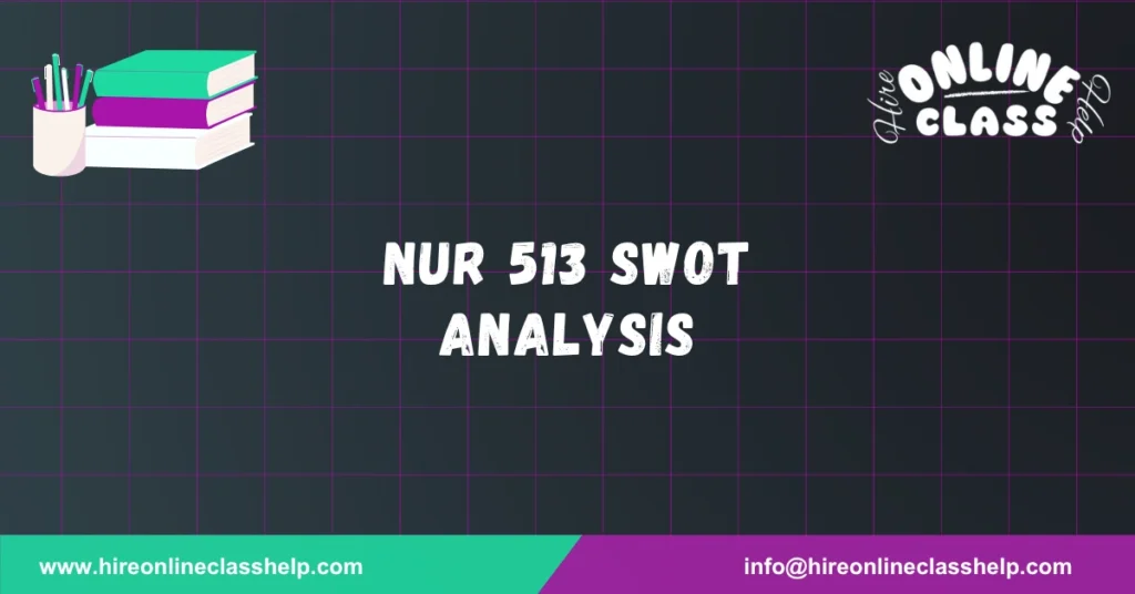 NUR 513 SWOT Analysis